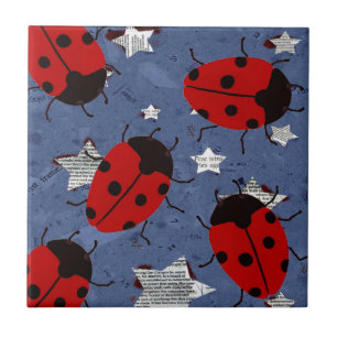 LADYBUG CERAMIC TILE