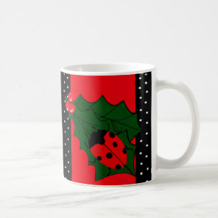 Ladybug Christmas Mug