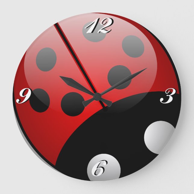 Ladybug, Clock (Front)
