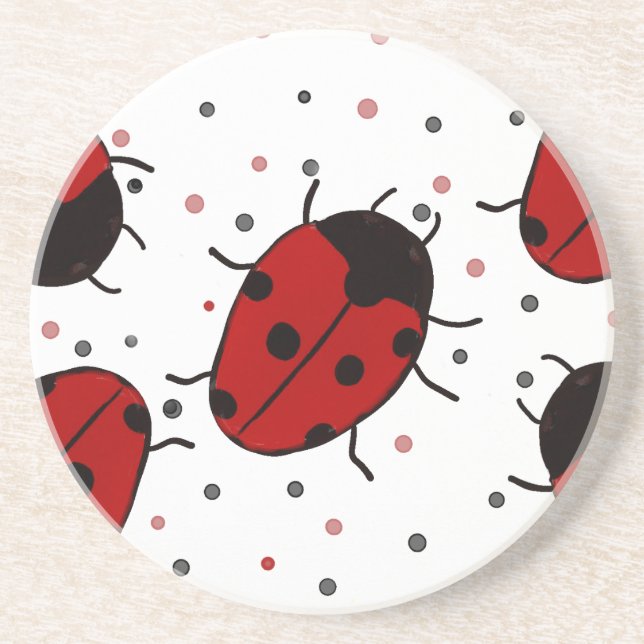 Ladybug Coaster (Front)