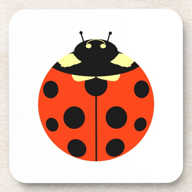 ladybug coaster (Front)