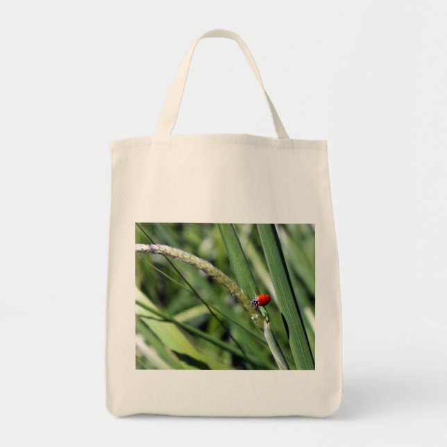 Ladybug (Coccinellidae) Tote Bag (Front)