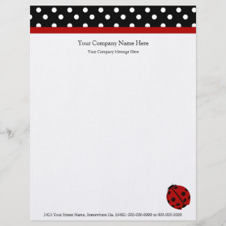 Ladybug Company Letterhead