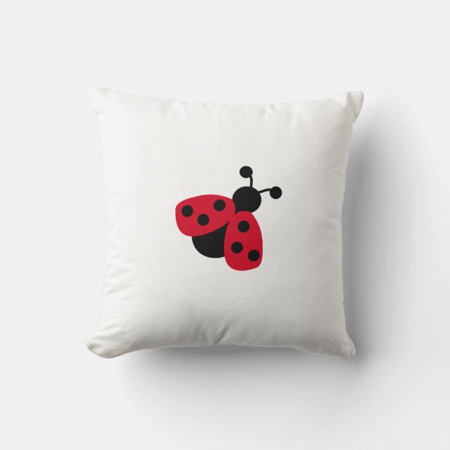 Ladybug Cushion (Front)