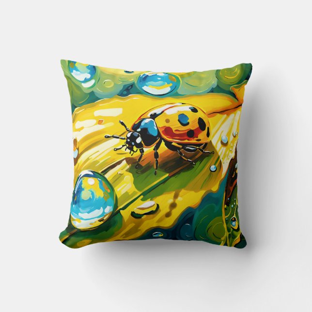 Ladybug Cushion (Front)