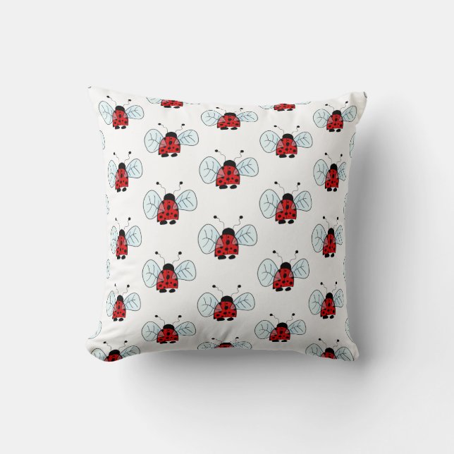 Ladybug  cushion (Front)