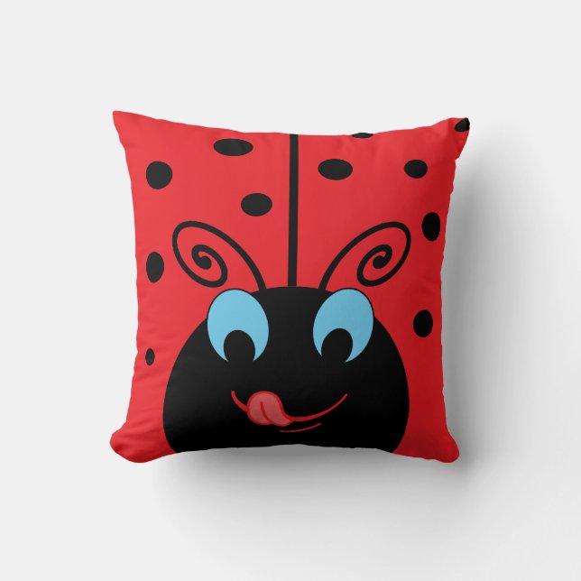 Ladybug Cushion (Front)