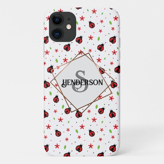 Ladybug  Custom  Case-Mate iPhone Case (Back)
