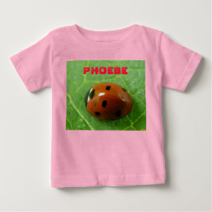 Ladybug Customisable Baby T-Shirt