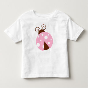 Ladybug, Cute Ladybug, Pink Ladybug, Ladybird Toddler T-Shirt