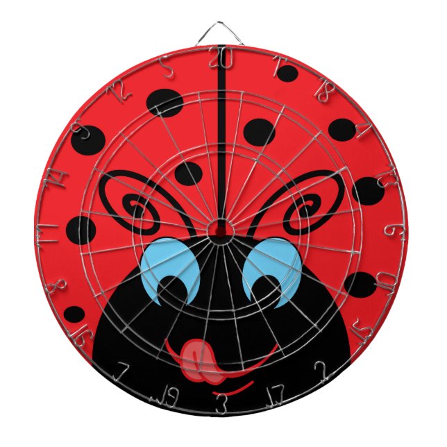 Ladybug Dartboard (Front)