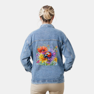 Ladybug Denim Jacket
