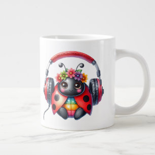 Ladybug - Extra-large coffee mug