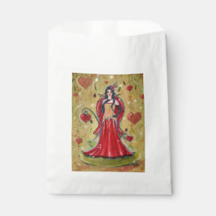 Ladybug Fairy Heart valentine fairy by Renee Favour Bag