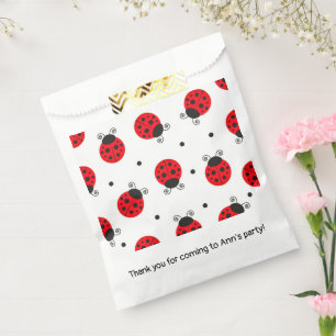 Ladybug Favour Bag