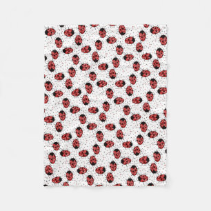 Ladybug Fleece Blanket