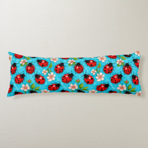 🌸 Ladybug Floral Cosy Home Style 🌸 Body Cushion