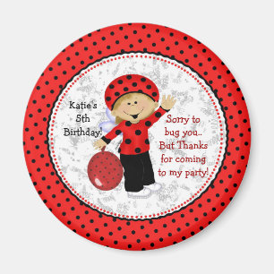 Ladybug Fridge Magnet