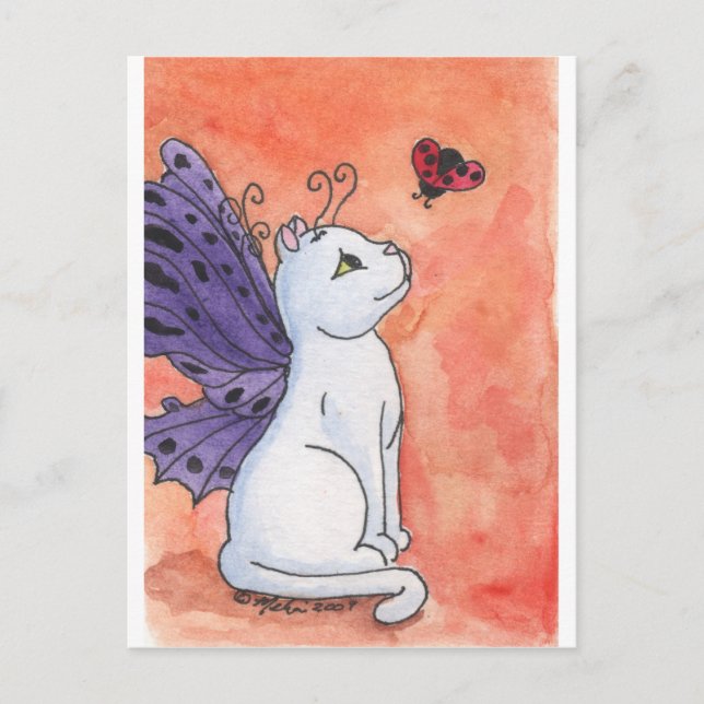 Ladybug Friend Postcard (Front)