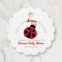 Ladybug From Our Shower to Yours Baby Shower