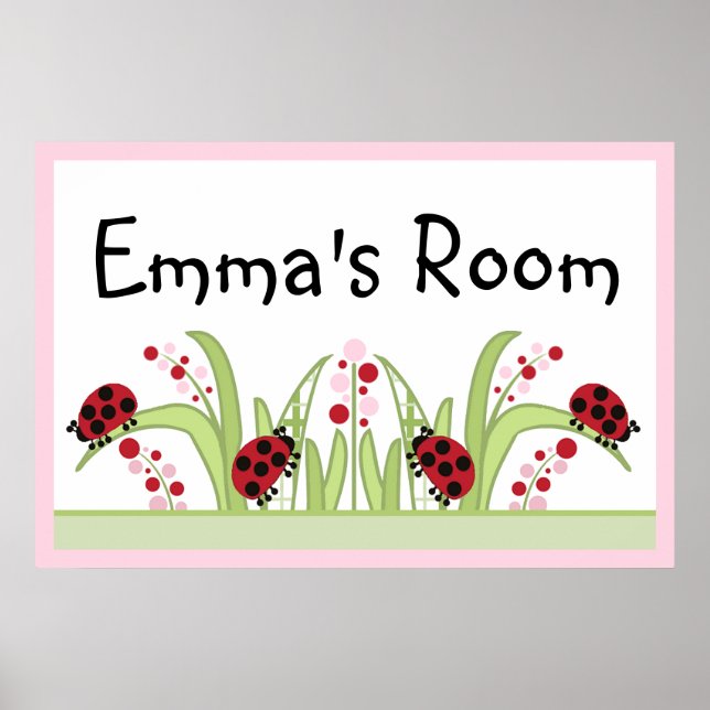 Ladybug Garden poster (Front)