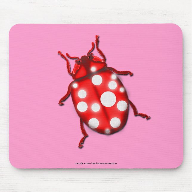 LadyBug Gifts for Buglovers & Gardeners Mouse Pad (Front)