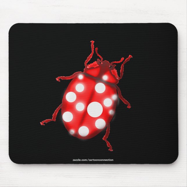 LadyBug Gifts for Buglovers & Gardeners Mouse Pad (Front)