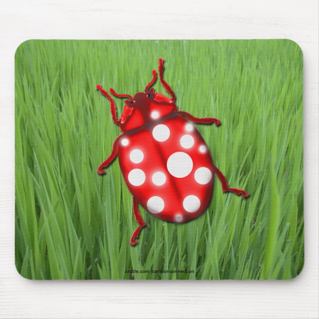 LadyBug Gifts for Buglovers & Gardeners Mouse Pad (Front)