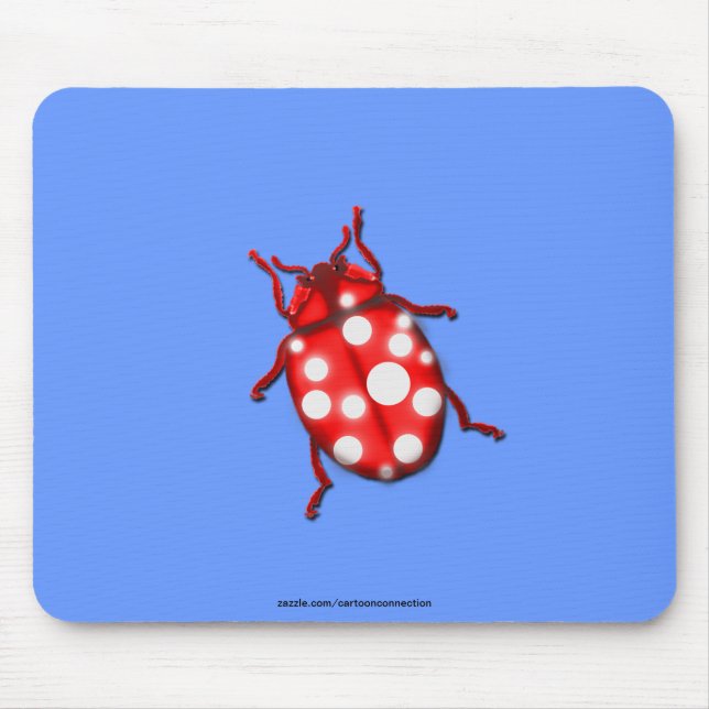 LadyBug Gifts for Buglovers & Gardeners Mouse Pad (Front)