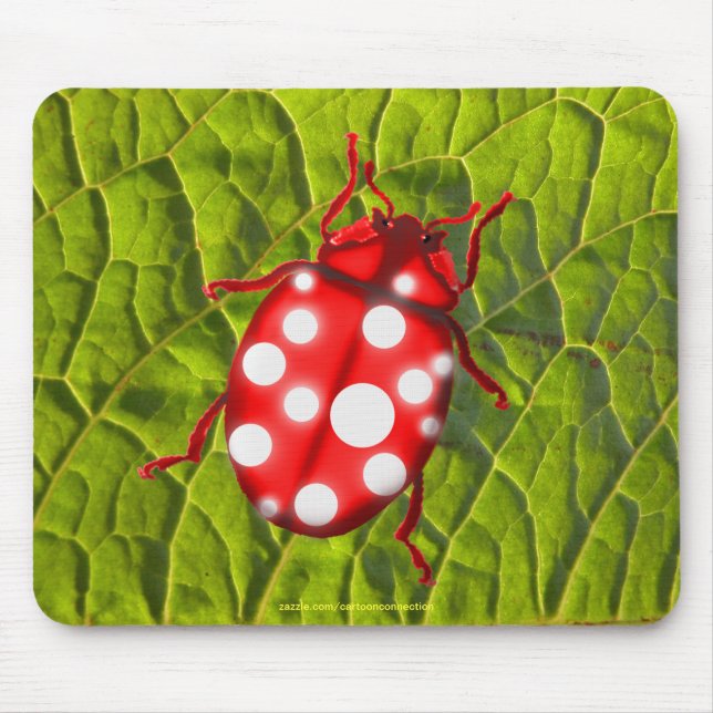 LadyBug Gifts for Buglovers & Gardeners Mouse Pad (Front)