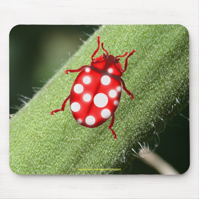 LadyBug Gifts for Buglovers & Gardeners Mouse Pad (Front)