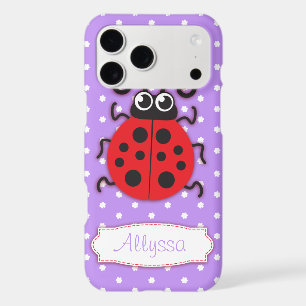 Ladybug girls name green ipod touch case