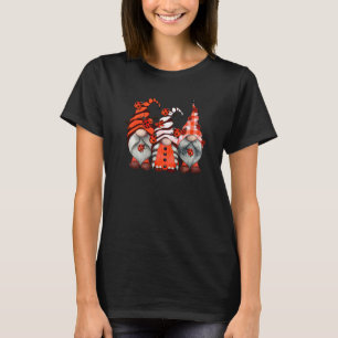 Ladybug Gnomes Tomte Scandinavian Three Garden Gno T-Shirt