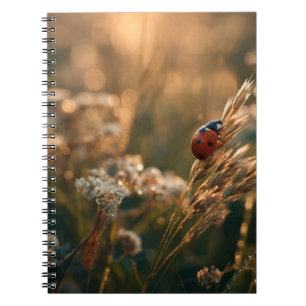 Ladybug Golden Meadow Notebook