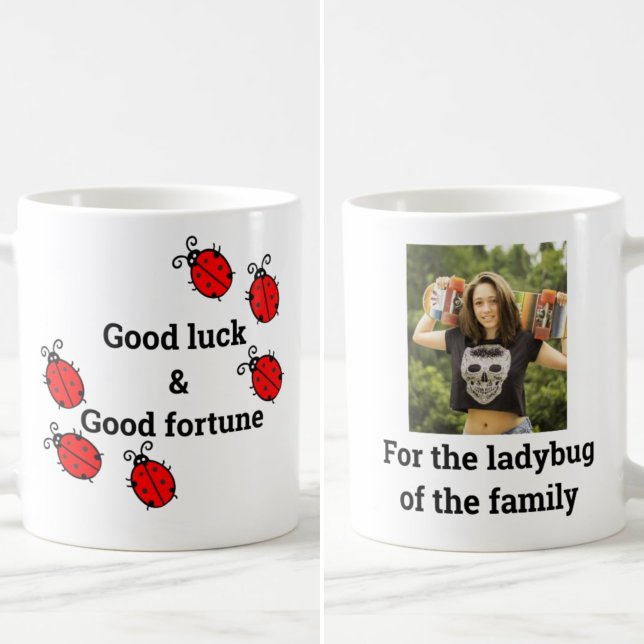 LadyBUG Good Luck Fortune Family Amulet Photo Coffee Mug (Creator Uploaded)