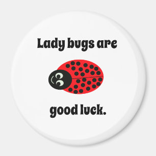 Ladybug, good luck magnet