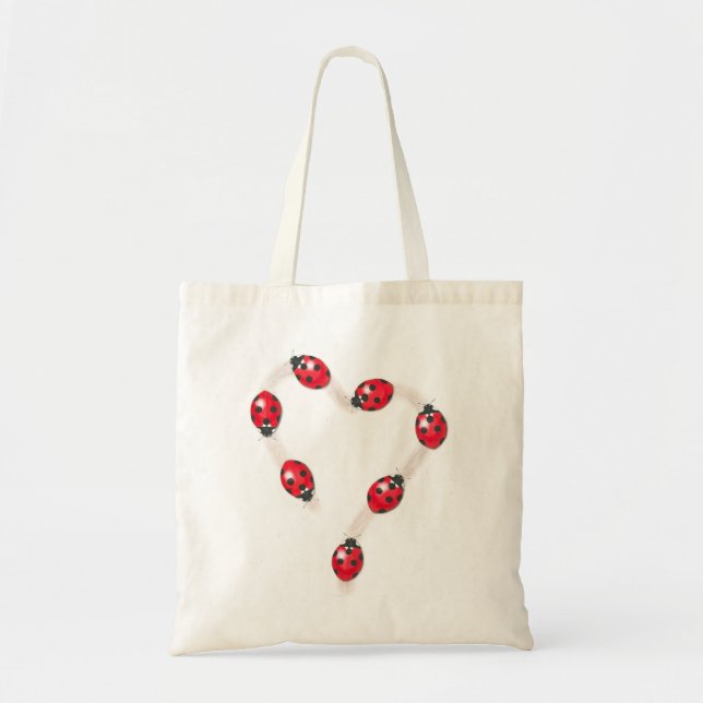 Ladybug Heart Bag (Front)