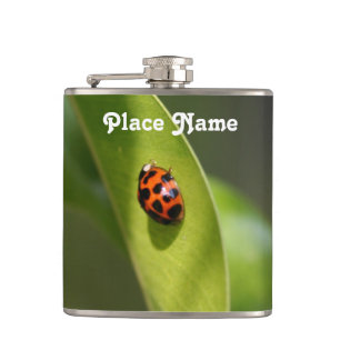 Ladybug Hip Flask