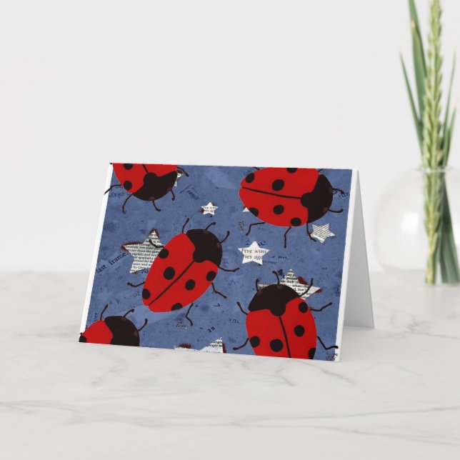 LADYBUG HOLIDAY CARD (Front)