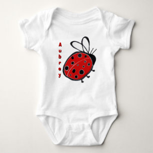 Ladybug Infant Creeper Customisable