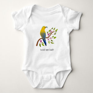 ladybug insect tasty colourful bird girly baby bodysuit