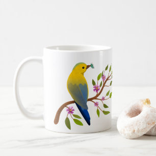 ladybug insect tasty colourful bird girly coffee mug