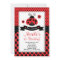 Ladybug Invitation / Lady Bug Invitation