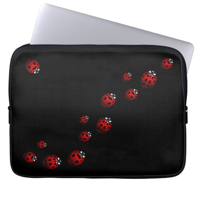 Ladybug iPad Mini Sleeve Ladybird Cute Bug Sleeves (Front)