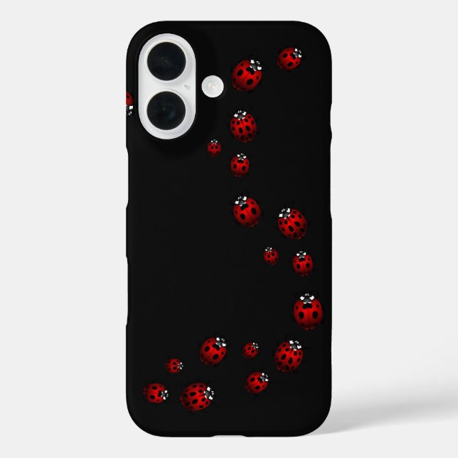 Ladybug iPhone Case Lady Bird iPhone 4 Case Gifts (Back)