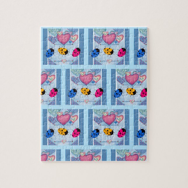Ladybug Jigsaw Puzzle (Vertical)