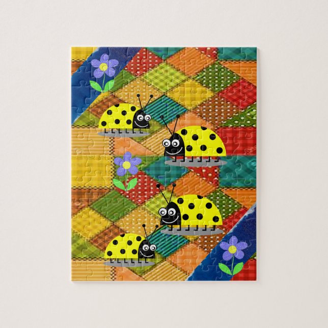 Ladybug Jigsaw Puzzle (Vertical)