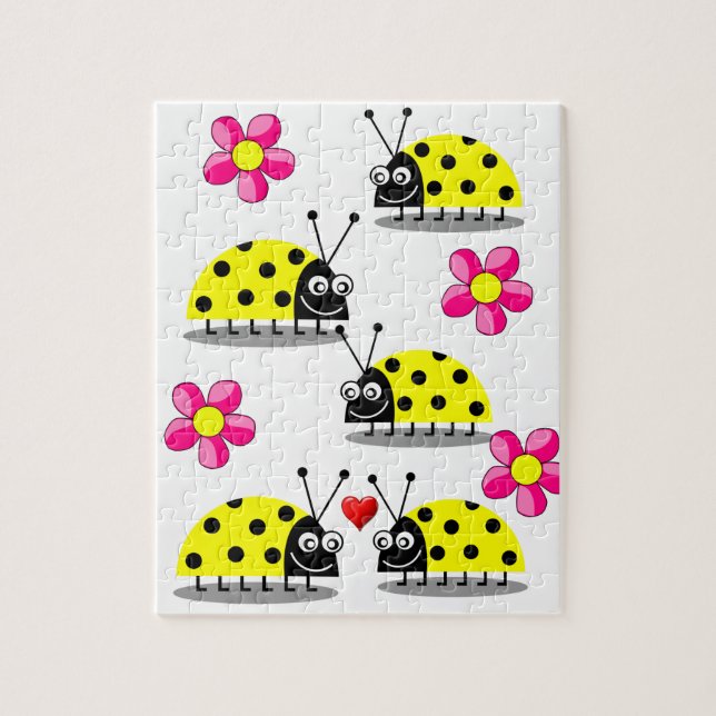 Ladybug Jigsaw Puzzle (Vertical)