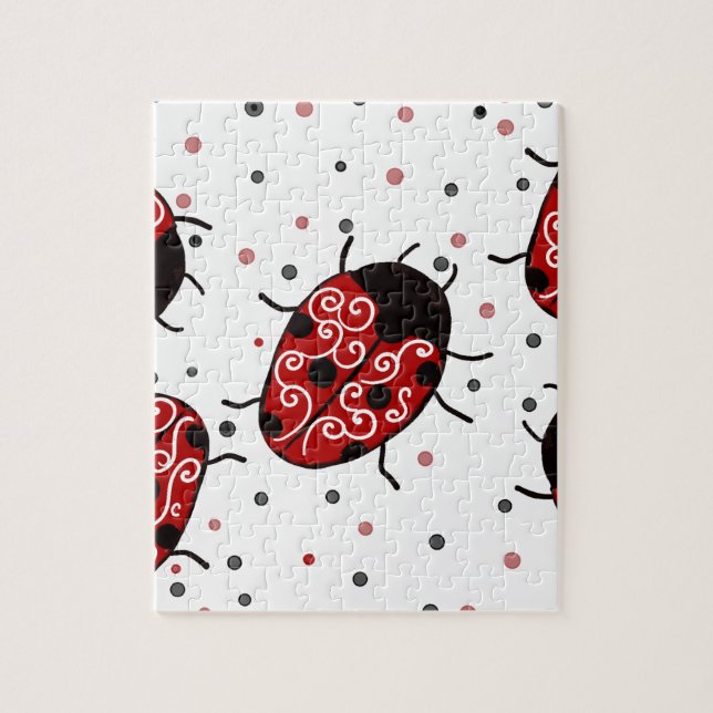 Ladybug Jigsaw Puzzle (Vertical)