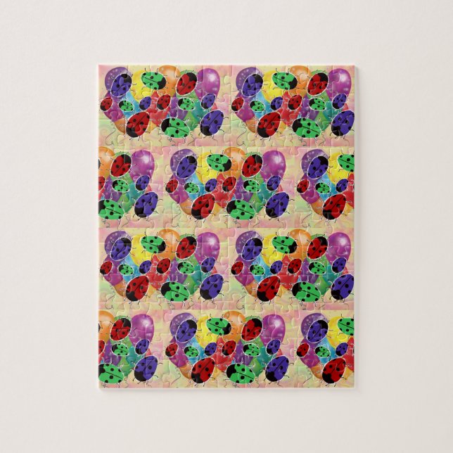 Ladybug Jigsaw Puzzle (Vertical)